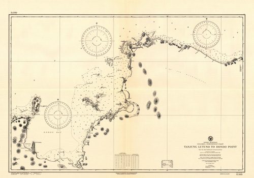 Eastern Archipelago - Celebes - Northwest Coast - Tanjung Lutuno to Dondo Point