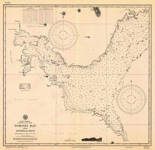 Eastern Archipelago - Celebes - East Coast - Tomori Bay and Approaches Eastern Archipelago - Celebes - East Coast - Tomori Bay and Approaches