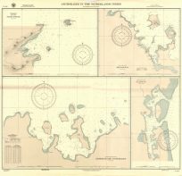 Anchorage in the Netherlands Indies - Laurot Islands Mata Siri Telok Soengei - Menaloe Bay - Gedeh Island Anchorages - Lelamoe Bay