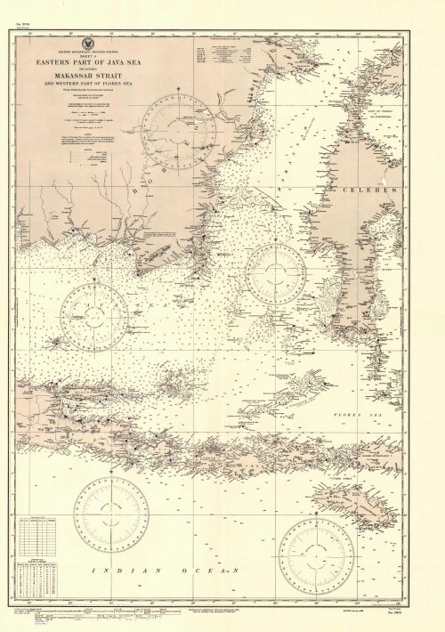 Eastern Archipelago - Western Portion Sheet II - Eastern Part of Java Sea including Makassar Strait and Western Part of Flores Sea