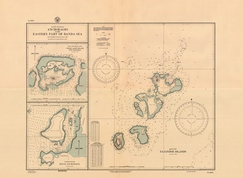 Eastern Archipelago - Anchorages in the Eastern Part of Banda Sea - Ceram Laoet Island and Channels - Tanimbar Islands - Maitak Anchorage - Kai Islands - Tajandoe Islands