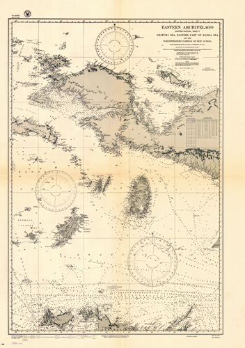 Eastern Archipelago - Eastern Portion II - Arafura Sea - Eastern Part of Banda Sea and the Northwestern Portion of New Guinea