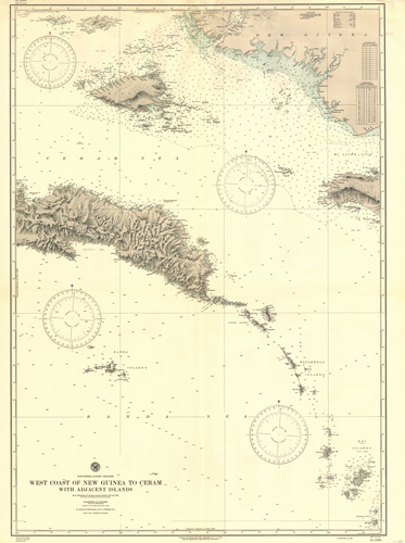 Netherland Indies - West Coast of New Guinea to Ceram with Adjacent Islands