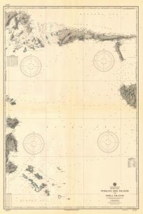 Netherlands Indies - Banda Sea - Toekang Besi Islands to Soela Islands