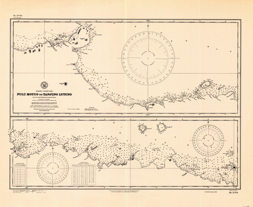Celebes - North Coast - Pulu Motuo to Tanjung Lutuno Celebes - North Coast - Pulu Motuo to Tanjung Lutuno