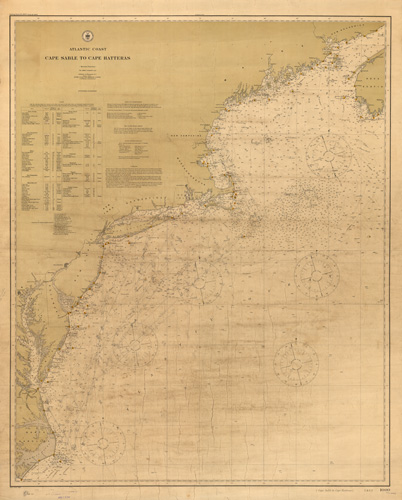 Atlantic Coast - Cape Sable to Cape Hatteras