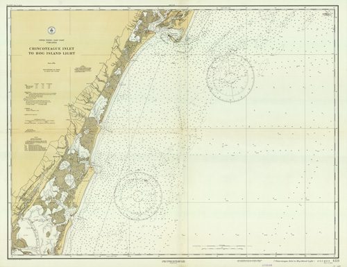 Virginia - Chincoteague Inlet to Hog Island Light