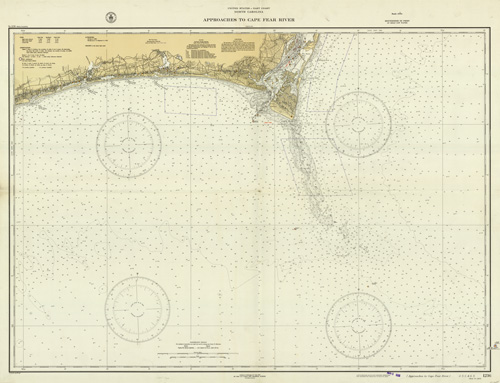North Carolina - Approaches to Cape Fear River