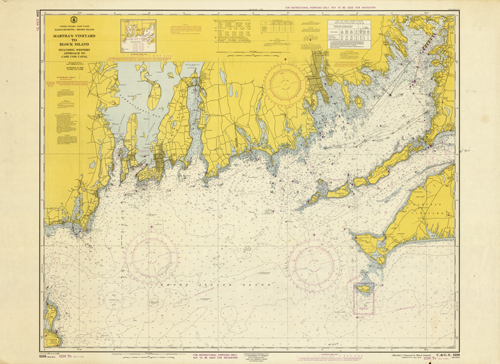 United States - East Coast - Massachusetts - Rhode Island - Marthas Vineyard to Block Island Including Western Approach to Cape Cod Canal'