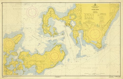 Preliminary Chart - United States - East Coast - Massachusetts - Woods Hole