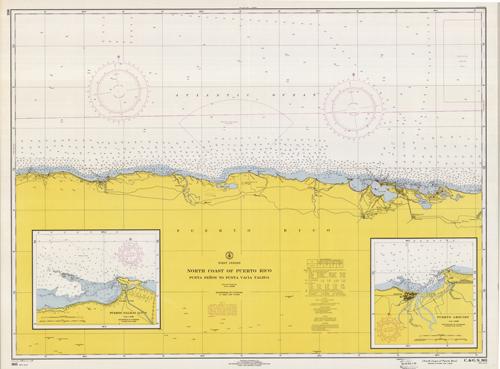 West Indies  North Coast of Puerto Rico Punta Penon to Punta Vacia Talega