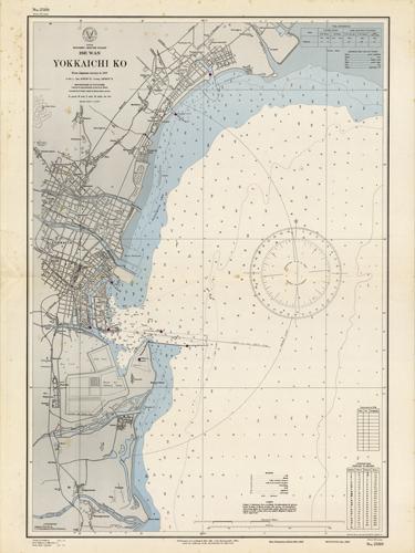 Japan- Honshu- South Coast- Ise Wan (Bay)- Yokkaichi Ko- From Japanese surveys to 1937