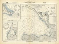 Japan- Honshu- South Coast- Plans in Suruga Wan (Suruga Bay)- From Japanese surveys in 1926