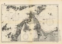 Japan- Naikai or Inland Sea- Gogo Shima (Gogo Island) to Miyo Shima (Miyo Island) including Kurushima Kaikyo- From Japanese surveys bewteen 1883 and 1900