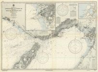 Japan- Naikai (Inland Sea)- Approaches to Kobe Ko including Osaka Ko and Akashi Seto- From Japanese surveys to 1916 with additions from other sources to 1939