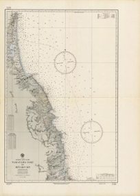 Japan- Honshu- East Coast- Nakayama Saki to Miyako Ko (Approximately Modern Day Cape Shiriyazaki to Hachinohe)- From Japanese surveys to 1926 with additions from other sources to 1929