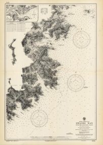 Japan- Honshu- South Coast- Owashi Wan with the Adjacent Coast- From a Survey in 1900