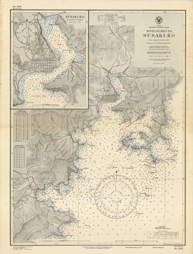 Japan- Shikoku- South Coast- Approaches to Susaki Ko- From a Japanese survey in 1928