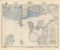 Japan- Naikai (Inland Sea)- Hiroshima Wan (Bay)- Hiroshima Ko (Ujina Ko)- From a Japanese survey in 1926