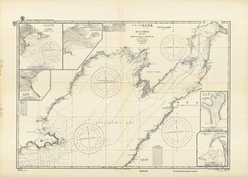 North East Part of Okhotsk Sea- Penjinskii Bay- From the USSR Charts of 1930