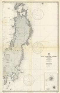 Japan- East Coast of Honshu- From Japanese surveys to 1931 with additions from other sources to 1939