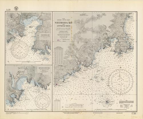 Japan- Honshu- South Coast- Shimoda Ko and Approaches- From Japanese ...