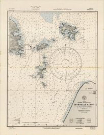 Japan- Honshu- South Coast- Morosaki Suido- From Japanese Surveys in 1914