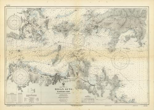 Japan- Naikai (Inland Sea)- Bisan Seto- Eastern Part- From Japanese surveys between 1924 and 1926