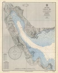 Japan- Honshu- South Coast- Tokyo Kaiwan (Bay)- Uraga Ko From a Japanese survey in 1923 and 1924