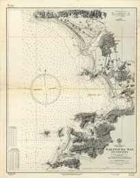 Japan- Honshu- South Coast- Kii Suido- Wakanoura Wan (Modern Day Wakaura Bay) and Approaches From Japanese surveys in 1898 and 1899 with additions to 1928