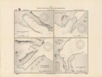Asia- Siberia- Bays on the East Coast of Kamchatka- From USSR Government charts to 1935