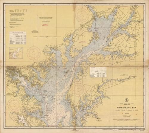 Chesapeake Bay- Sandy Point to Head of Bay