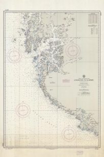 Norway- Southwest Coast- Lindesnes to Karmoy- From Norwegian Charts to 1919