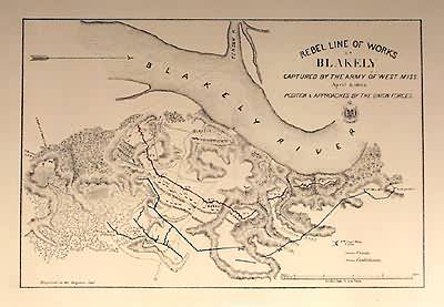 Rebel Line of Works at Blakely