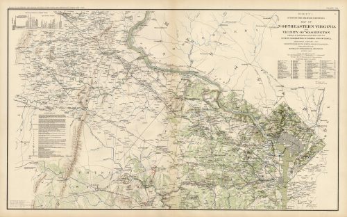 Civil War Atlas; Plate 7; Map of Northeastern Virginia