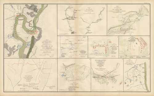 Civil War Atlas; Plate 10; Battles of; Shiloh