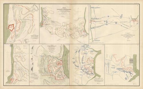 Civil War Atlas; Plate 11; Fort Henry and Donelson; Tennessee and Cumberland