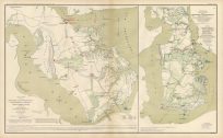 Civil War Atlas; Plate 18; Map of Department of Virginia; Yorktown to Williamsburg