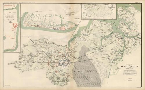 Civil War Atlas; Plate 26; Maps of Fort Esperanza