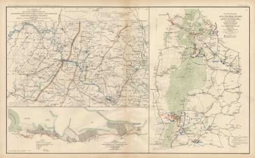 Civil War Atlas; Plate 27; Map of the Battle of South Mountain