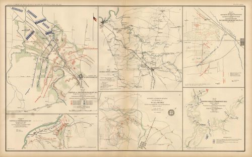 Civil War Atlas; Plate 31; Maps of the Battles of Murfreesborough