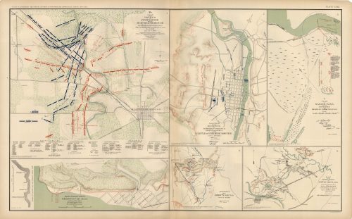 Civil War Atlas; Plate 32; Maps of the Battles of Murfreesborough and Stones River