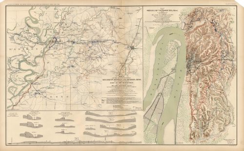 Civil War Atlas; Plate 36; Siege of Vicksburg