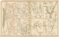 Civil War Atlas; Plate 37; Maps of Jackson and Vicksburg