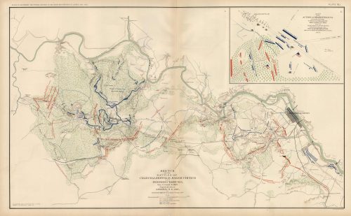 Civil War Atlas; Plate 41; Battles of Chancellorsville