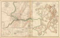 Civil War Atlas; Plate 42; Map of Harpers Ferry