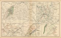 Civil War Atlas; Plate 45; Map of Orange County