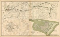 Civil War Atlas; 1892; Plate 51; Country Between Vicksburg and Meridian