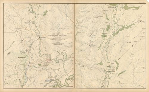 Civil War Atlas; Plate 52; Red River