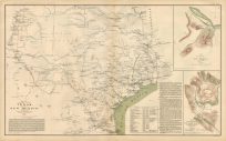 Civil War Atlas; Plate 54; Map of Texas and Part of New Mexico